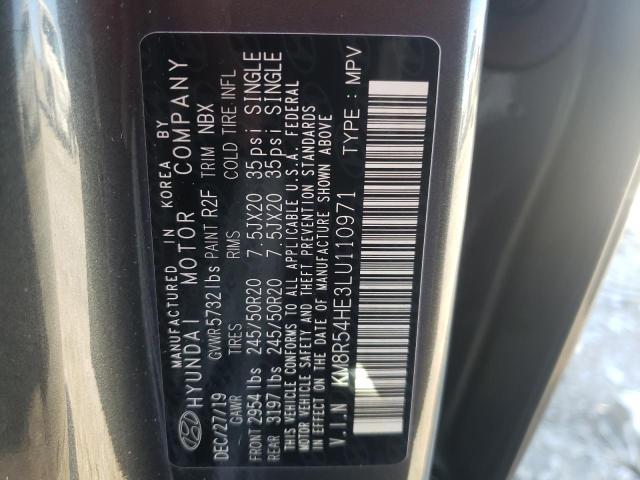 2020 HYUNDAI PALISADE L - KM8R54HE3LU110971