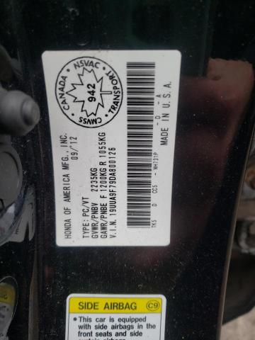 19UUA9F79DA800126 Acura Tl Advance