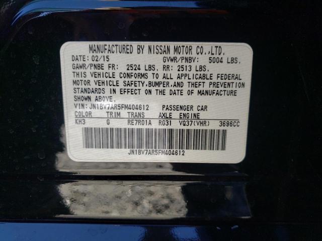 2015 INFINITI Q50, JN1BV7AR5FM404612 - 12
