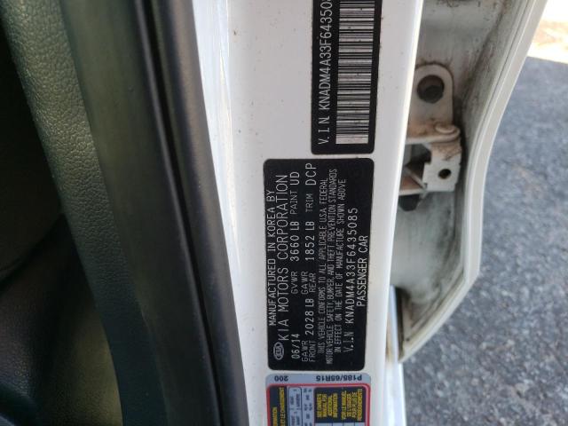 KNADM4A33F6435085 KIA RIO LX