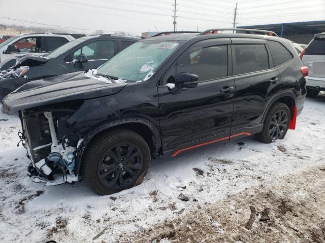 Salvage cars for sale from Copart Colorado Springs, CO: 2019 Subaru Forester Sport