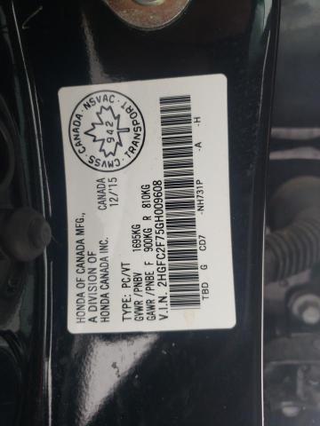 2016 HONDA CIVIC EX 2HGFC2F75GH009608