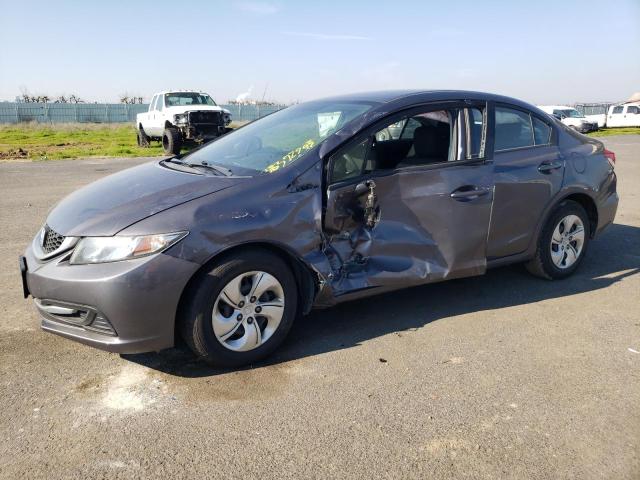 Honda Civic salvage cars for sale: 2014 Honda Civic LX