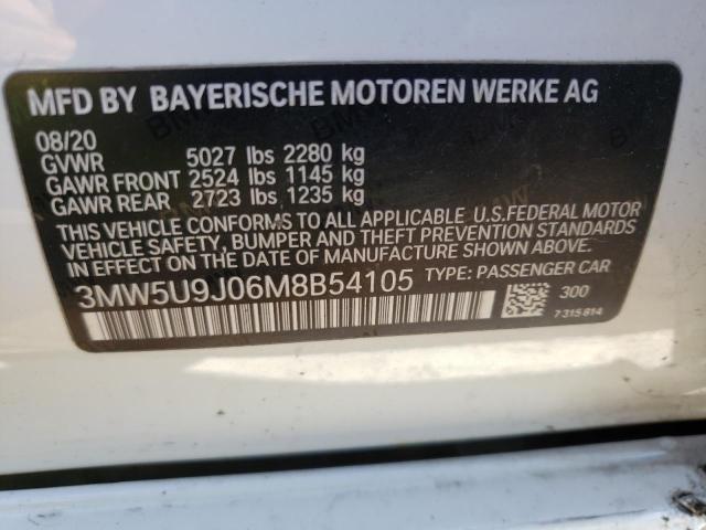 2021 BMW M340XI - 3MW5U9J06M8B54105