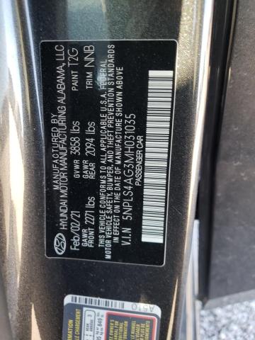 2021 HYUNDAI ELANTRA SE 5NPLS4AG3MH031035