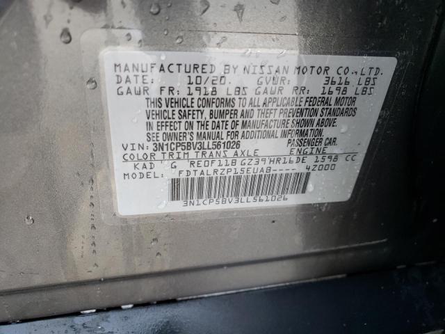 3N1CP5BV3LL561026 Nissan Kicks
