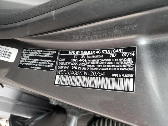 WDDSJ4GB7EN120754 Mercedes-Benz CLA 250 4MATIC