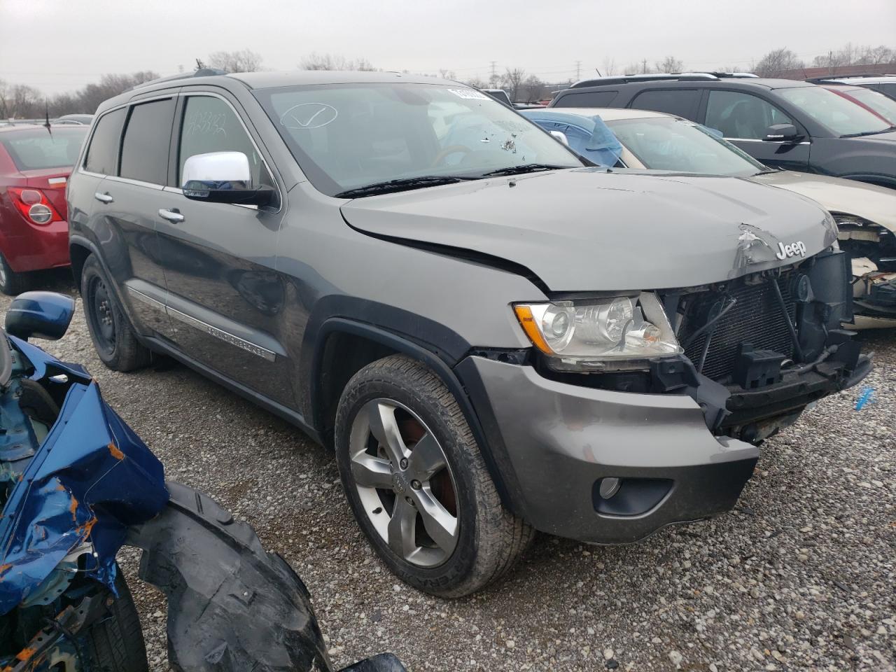 2012 Jeep Grand Cherokee Overland VIN: 1C4RJFCT4CC163766 Lot: 73190822