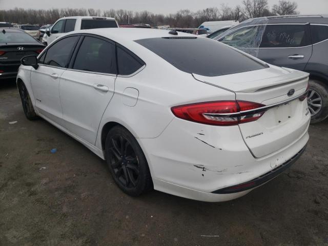 3FA6P0LU7JR161960 Ford Fusion Se Hybrid