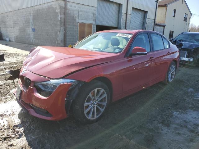 Salvage cars for sale from Copart Windsor, NJ: 2018 BMW 320 XI