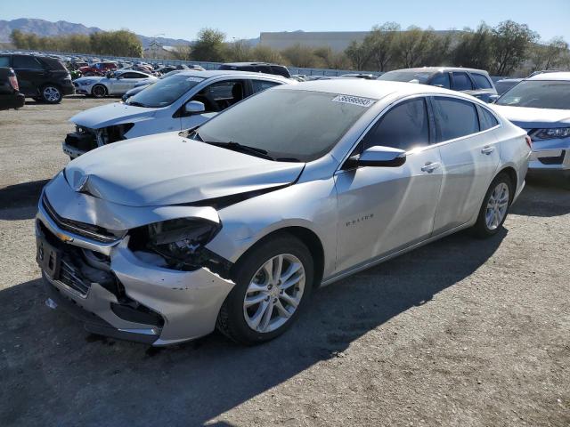 Salvage cars for sale at Las Vegas, NV auction: 2017 Chevrolet Malibu LT