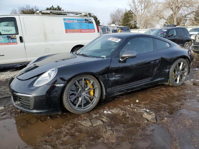Salvage cars for sale at Littleton, CO auction: 2018 Porsche 911 Carrera