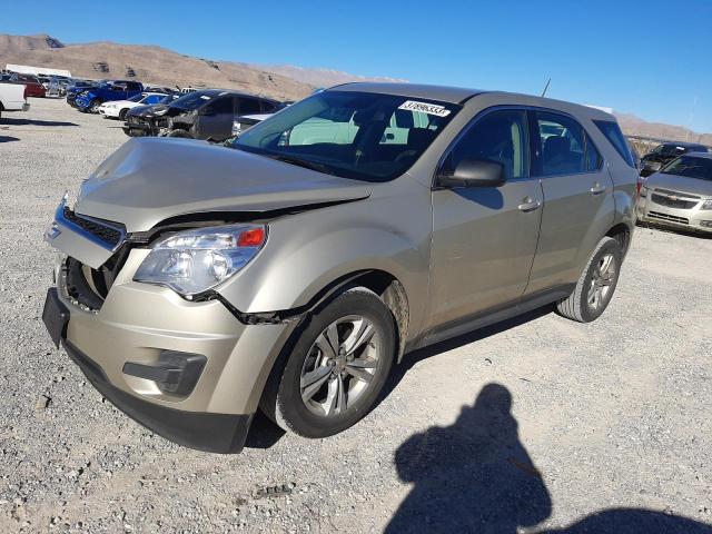 Salvage cars for sale at Las Vegas, NV auction: 2015 Chevrolet Equinox LS