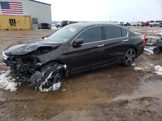 Salvage cars for sale from Copart Amarillo, TX: 2017 Honda Accord TOU