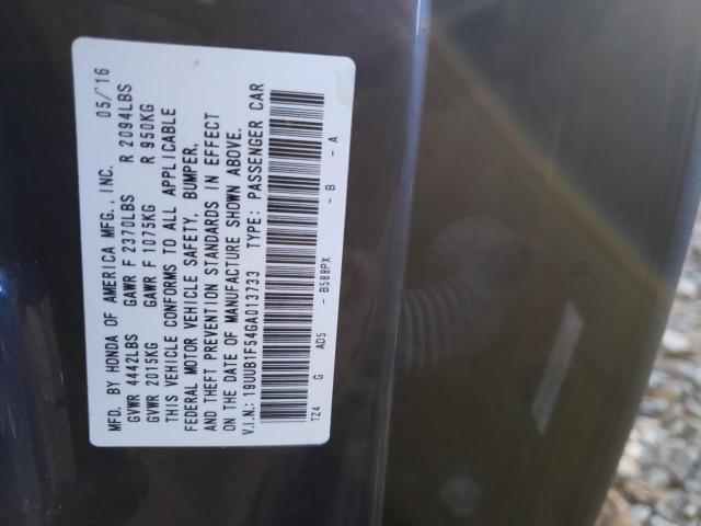 19UUB1F54GA013733 Acura TLX TECH