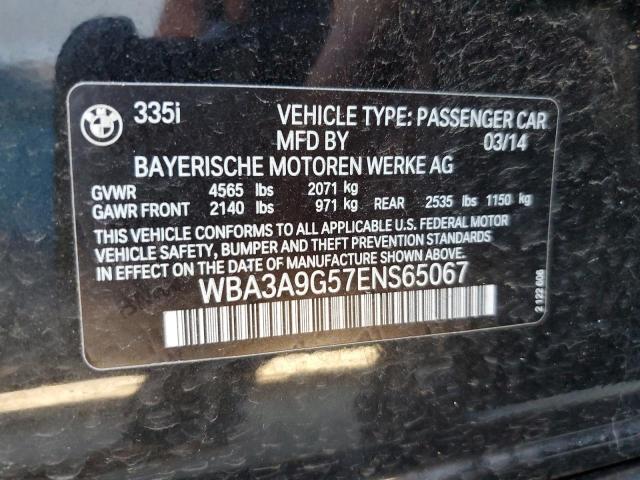 WBA3A9G57ENS65067 BMW 335 I