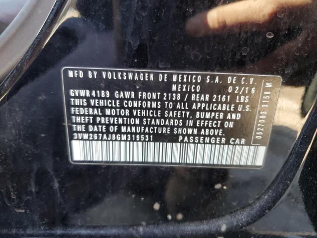 2016 VOLKSWAGEN JETTA S - 3VW267AJ8GM319531