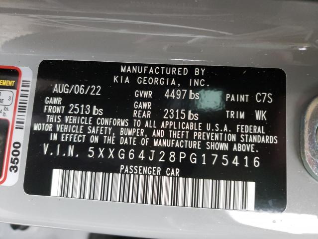 2023 KIA K5 GT LINE - 5XXG64J28PG175416