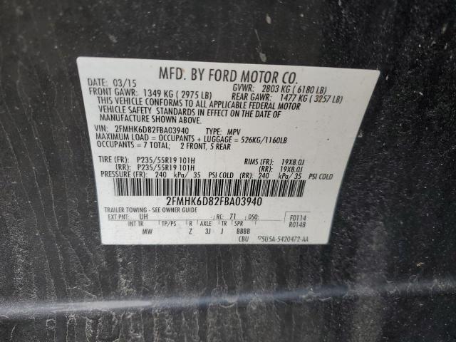 2FMHK6D82FBA03940 Ford Flex Limited