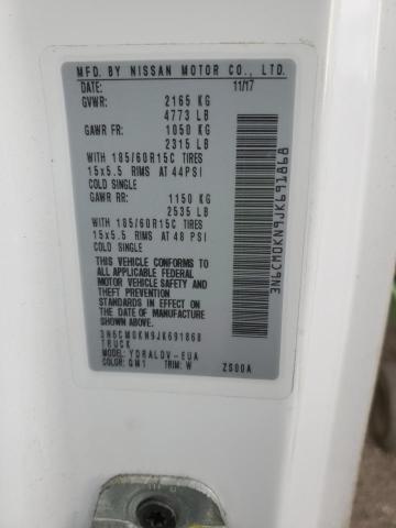 2018 NISSAN NV200 2.5S - 3N6CM0KN9JK691868