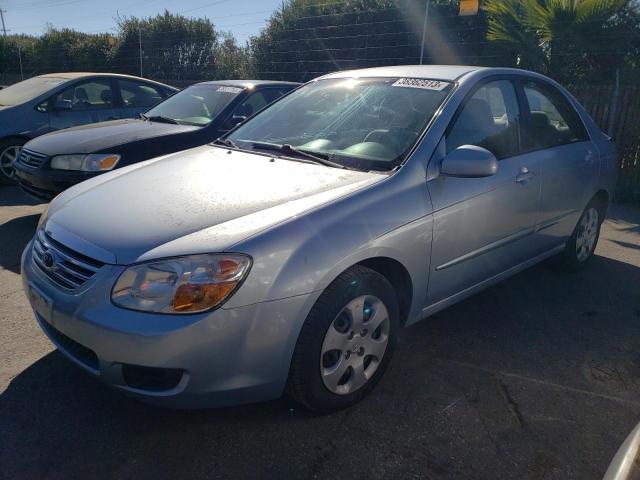 Salvage cars for sale from Copart San Martin, CA: 2007 KIA Spectra