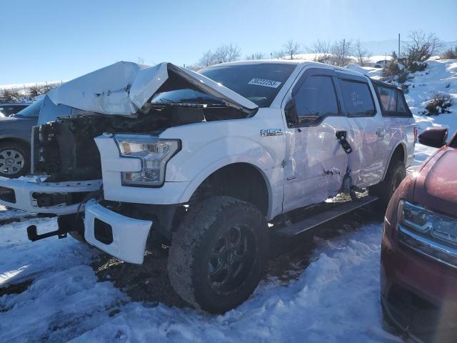 Salvage cars for sale from Copart Reno, NV: 2016 Ford F150 Supercrew