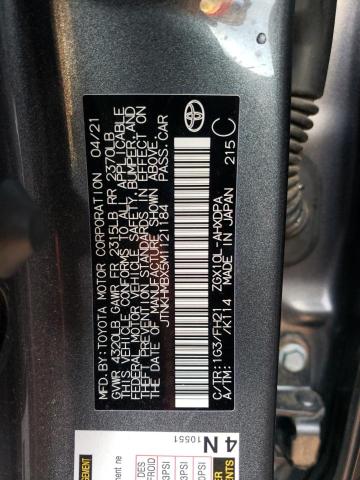 2021 TOYOTA C-HR XLE - JTNKHMBX5M1121184