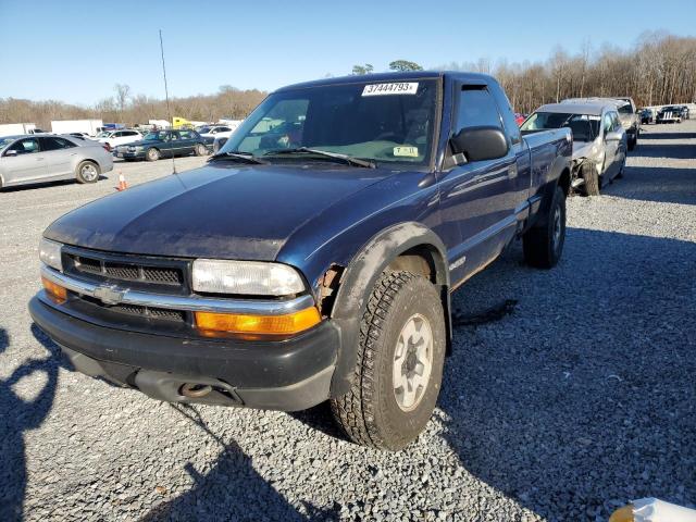 Salvage cars for sale from Copart Gastonia, NC: 2001 Chevrolet S Truck S1
