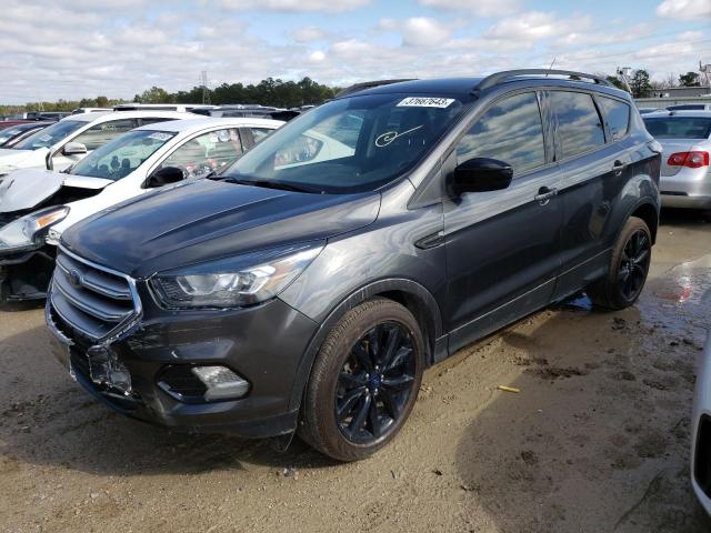 Salvage cars for sale at Houston, TX auction: 2017 Ford Escape SE