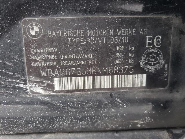 WBAPG7G53BNM68375 BMW 323 I