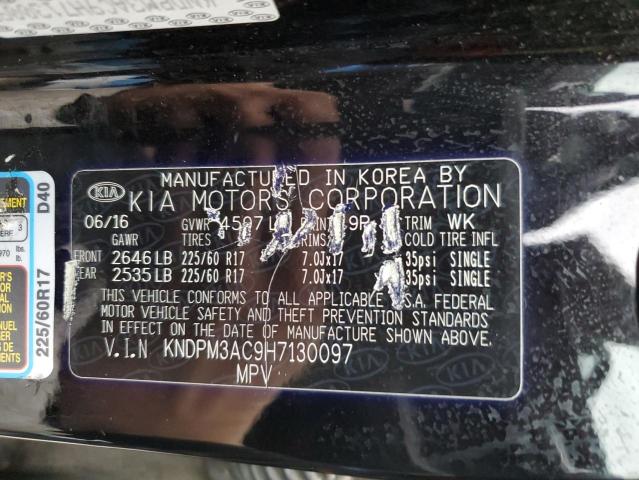 KNDPM3AC9H7130097 KIA Sportage Lx