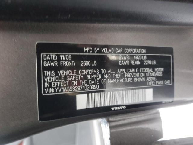 YV1AS982871020990 Volvo S80