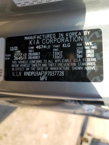 KNDPU3AF1P7037728 KIA Sportage Lx