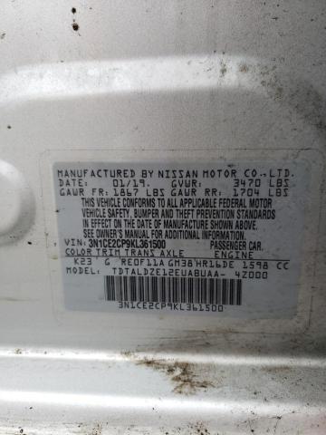2019 NISSAN VERSA NOTE 3N1CE2CP9KL361500