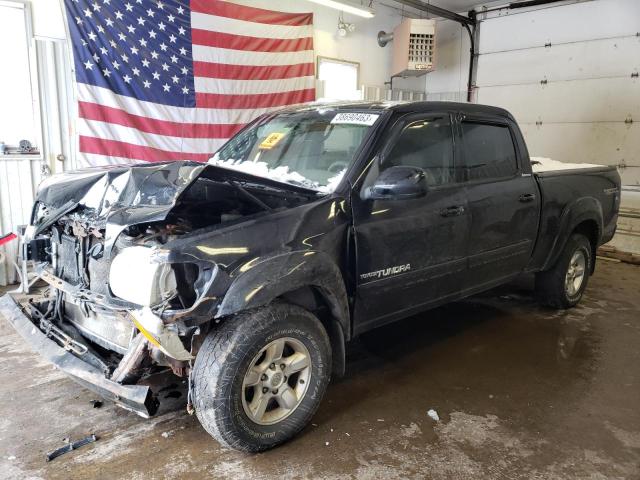 Salvage cars for sale from Copart Lyman, ME: 2006 Toyota Tundra DOU