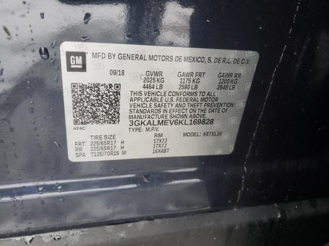 3GKALMEV6KL169828 GMC Terrain Sle