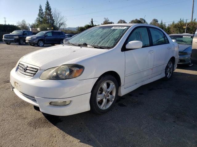Salvage cars for sale from Copart San Martin, CA: 2005 Toyota Corolla XR