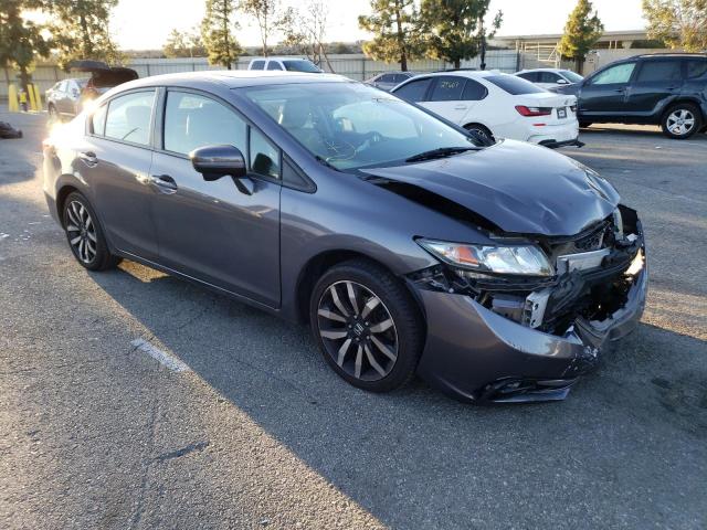 2015 HONDA CIVIC EXL - 2HGFB2F9XFH538202