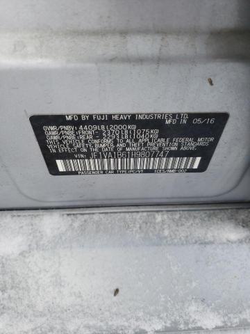 JF1VA1B61H9807747 Subaru WRX