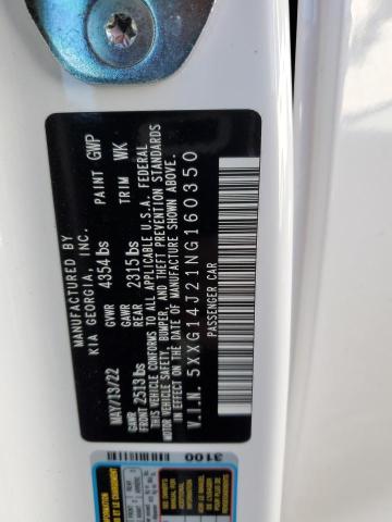 2022 KIA K5 LXS - 5XXG14J21NG160350