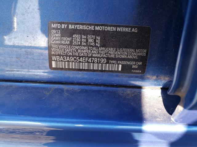 WBA3A9C54EF478199 BMW 335 I