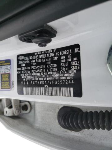 2015 KIA SORENTO SX 5XYKWDA79FG557244