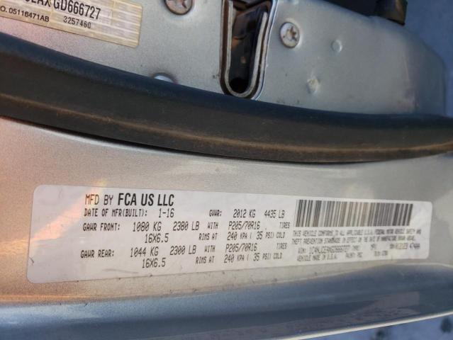 1C4NJCEAXGD666727 Jeep Compass Latitude