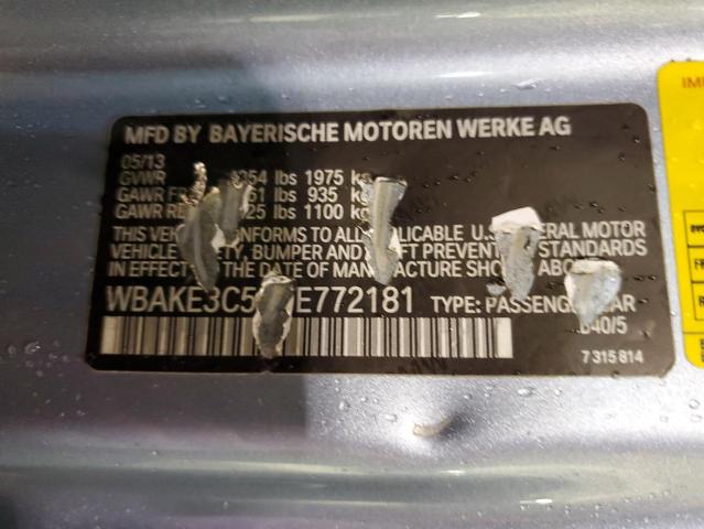 WBAKE3C57DE772181 BMW 3 Series