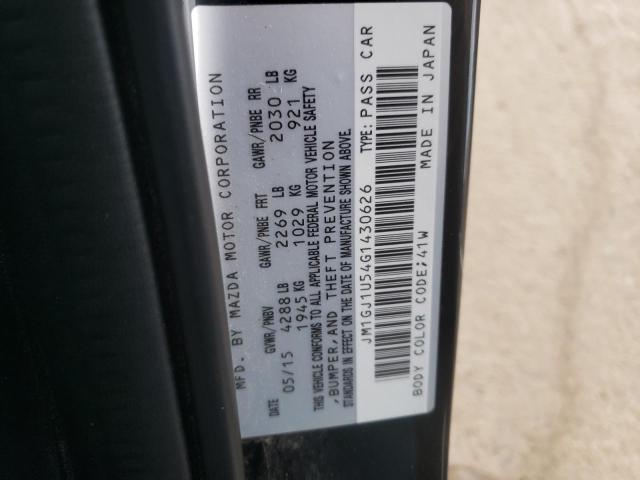 2016 MAZDA 6 SPORT - JM1GJ1U54G1430626