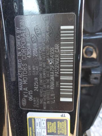 2015 KIA OPTIMA LX - KNAGM4A75F5664938