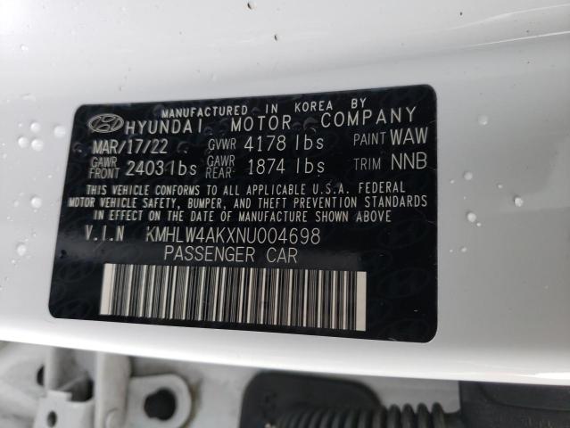 2022 HYUNDAI ELANTRA N - KMHLW4AKXNU004698