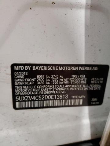 5UXZV4C52D0E13813 BMW X5 Xdrive35i
