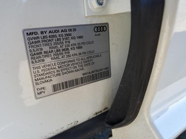 WA1AJAF75LD011482 Audi Q7 PREMIUM 12