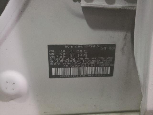 4S3BWAN69L3021491 Subaru Legacy Limited